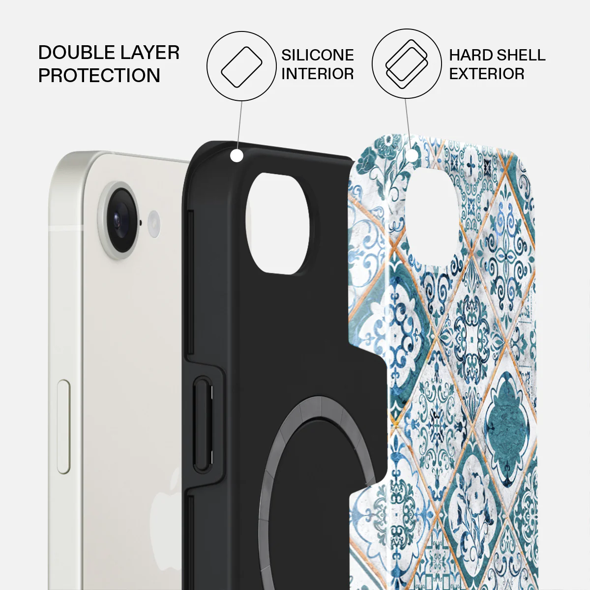 Tropical Oasis - Ornament iPhone 17e Case - Image 2