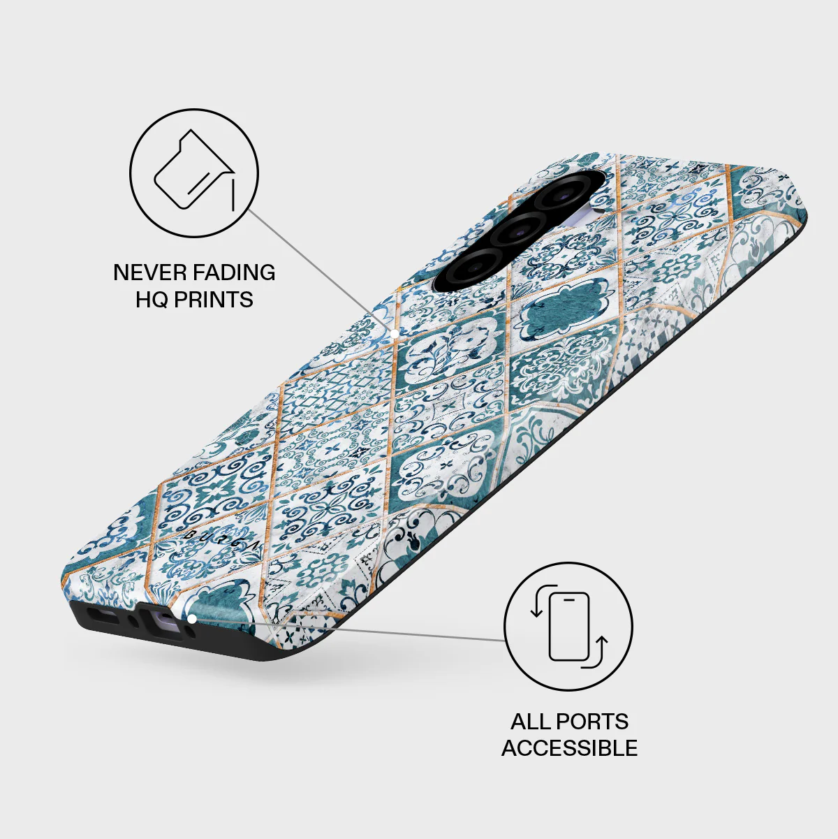 Tropical Oasis - Ornament Samsung Galaxy A37 5G Case - Image 3