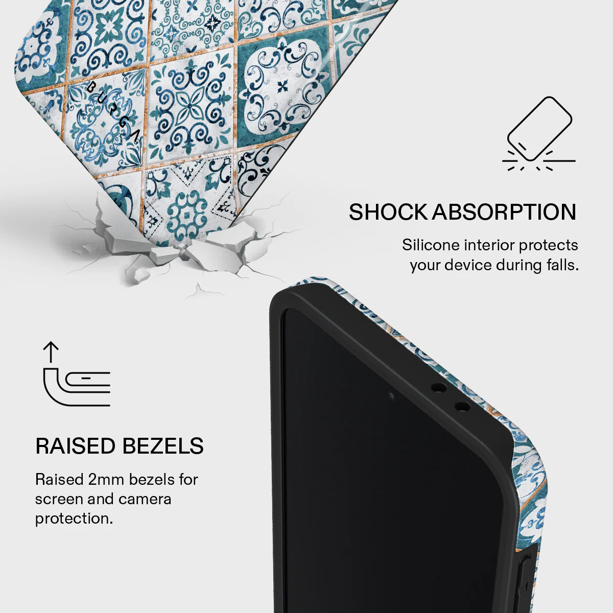 Tropical Oasis - Ornament Samsung Galaxy A37 5G Case - Image 4