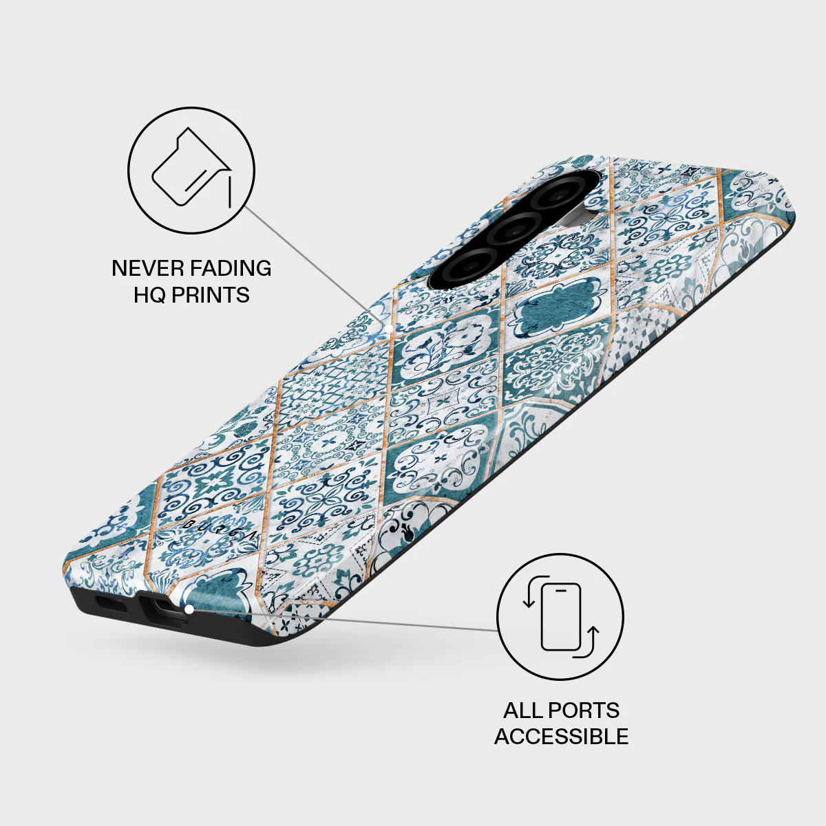 Tropical Oasis - Ornament Samsung Galaxy A57 5G Case - Image 3