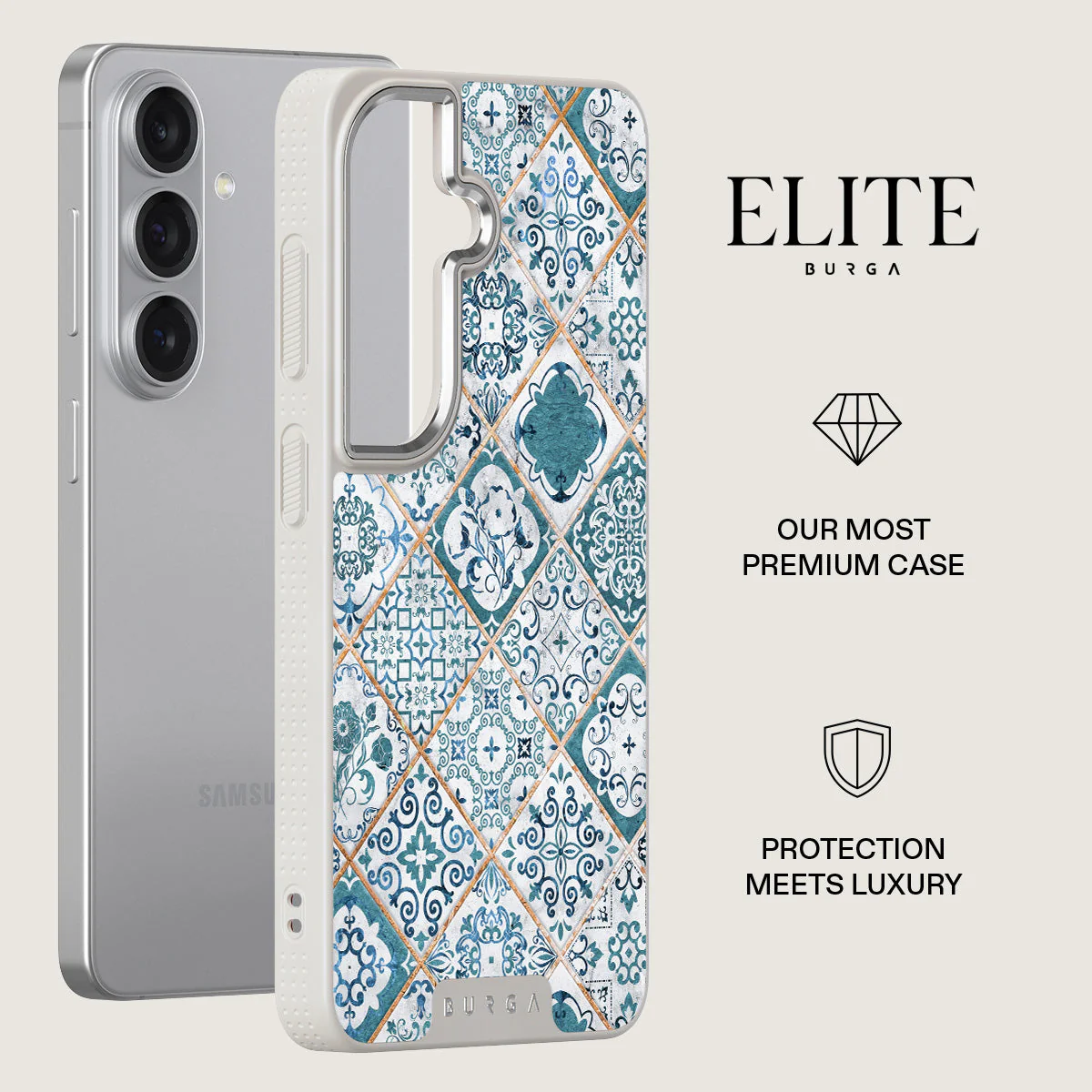 Tropical Oasis - Ornament Samsung Galaxy S26 Plus Case - Image 34