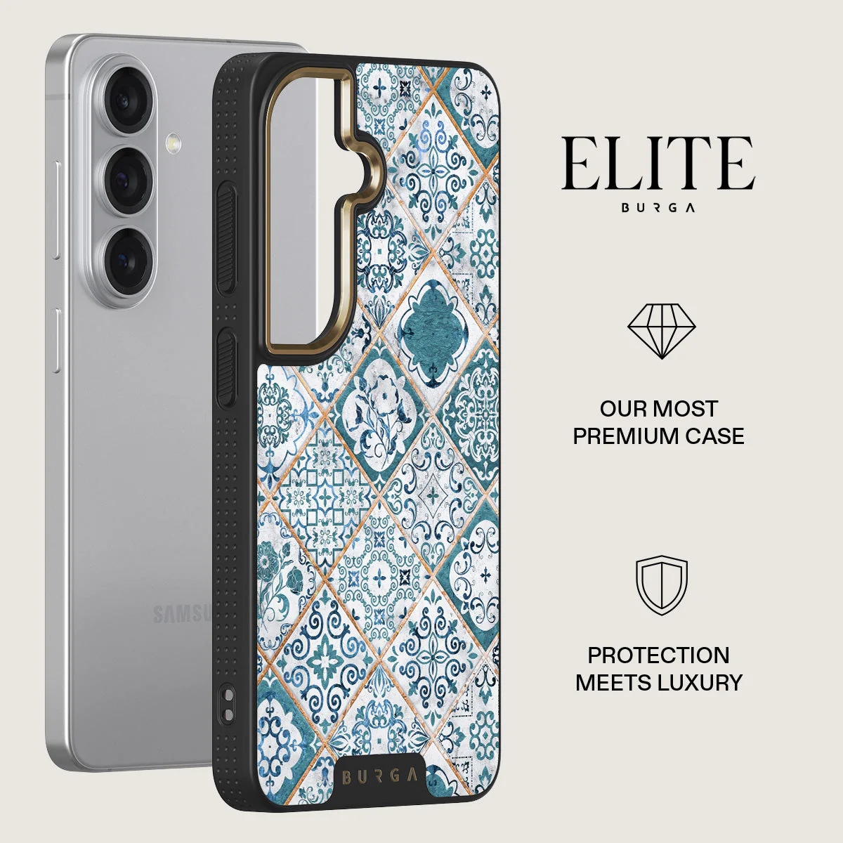 Tropical Oasis - Ornament Samsung Galaxy S26 Plus Case - Image 6