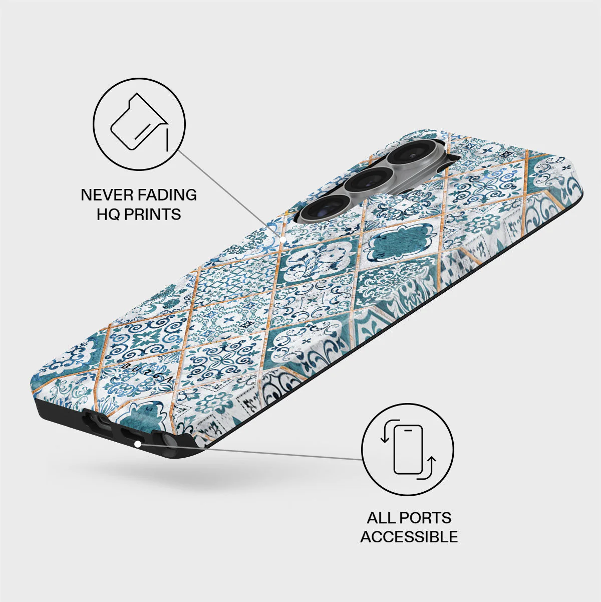Tropical Oasis - Ornament Samsung Galaxy S26 Ultra Case - Image 3