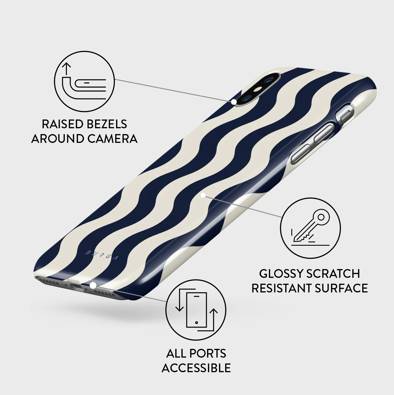 Out of Line - iPhone XS Max Case - Image 3