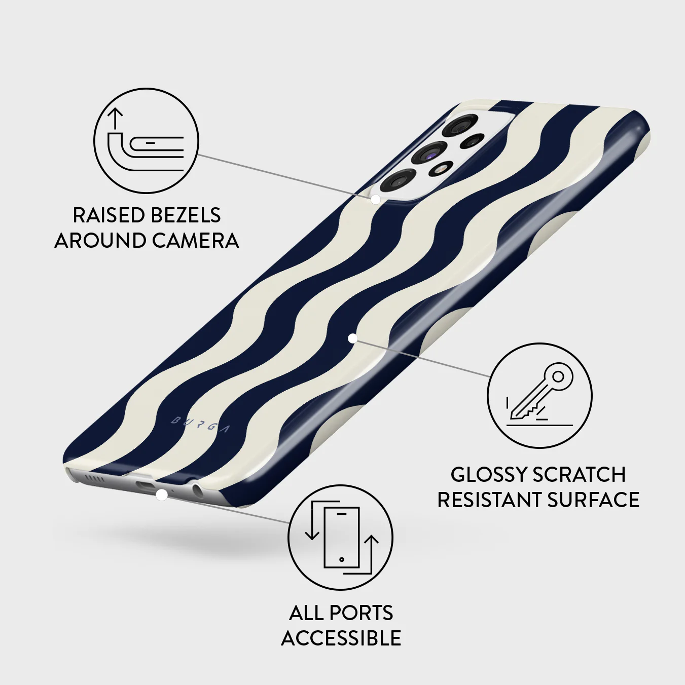 Out of Line - Samsung Galaxy A72 4G / 5G Case - Image 3