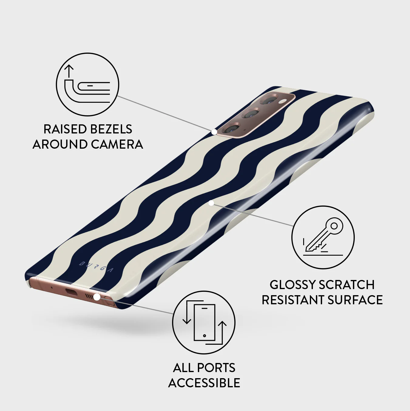 Out of Line - Samsung Galaxy Note 20 4G / 5G Case - Image 3