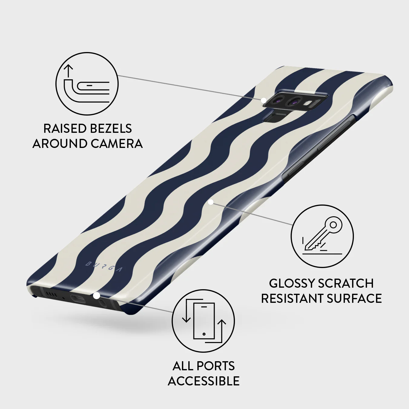 Out of Line - Samsung Galaxy Note 9 Case - Image 3