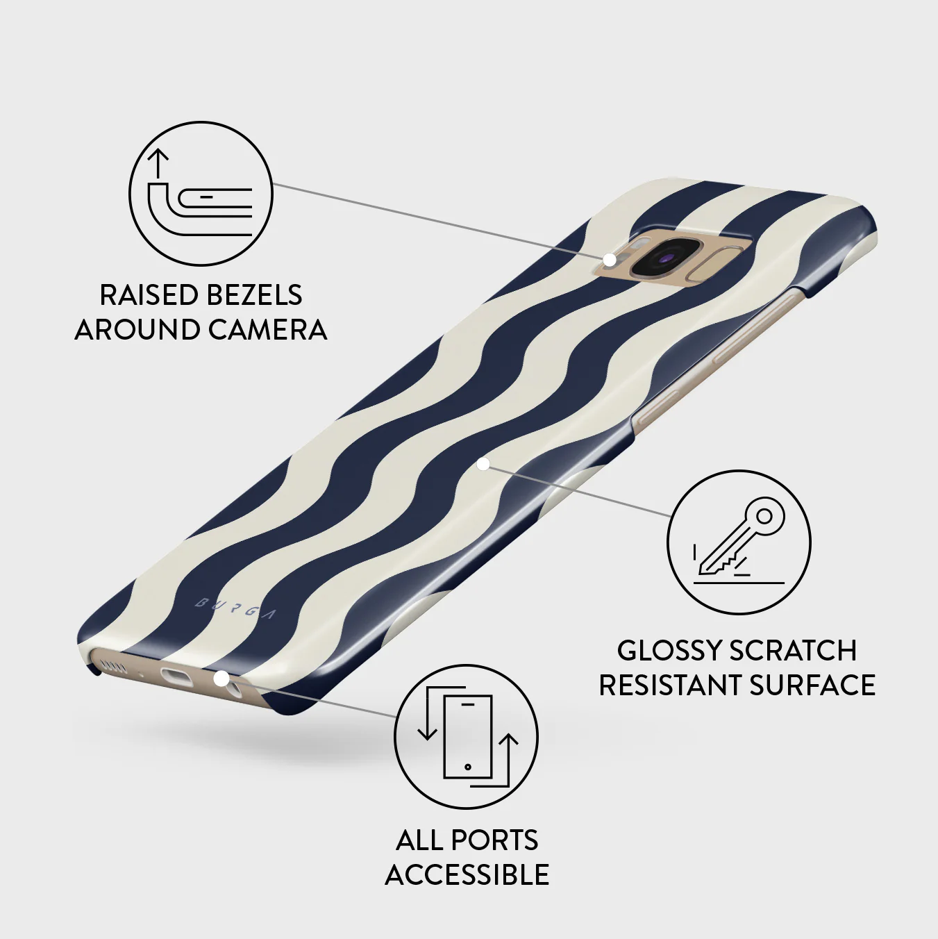 Out of Line - Samsung Galaxy S8 Case - Image 3