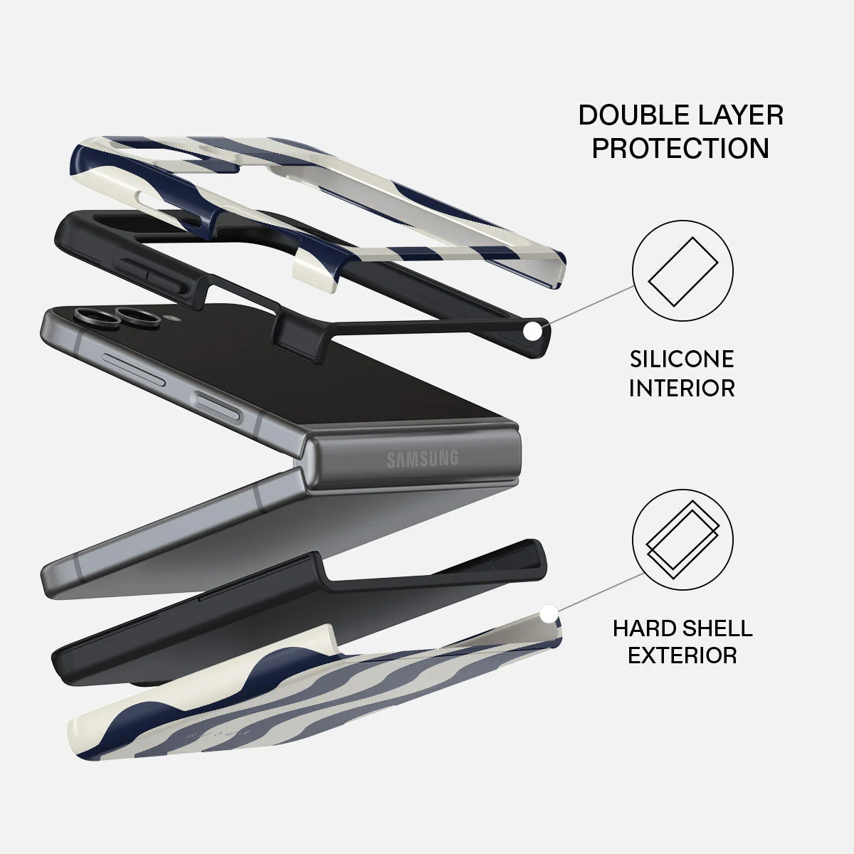 Out of Line - Samsung Galaxy Z Flip 5 Case - Image 2