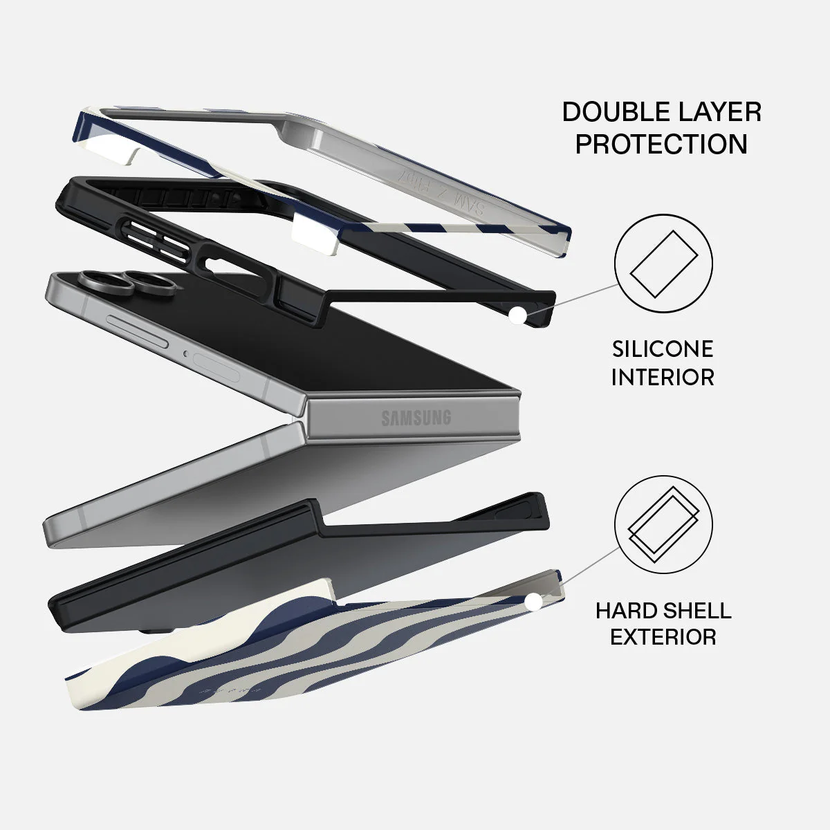 Out of Line - Samsung Galaxy Z Flip 7 Case - Image 2