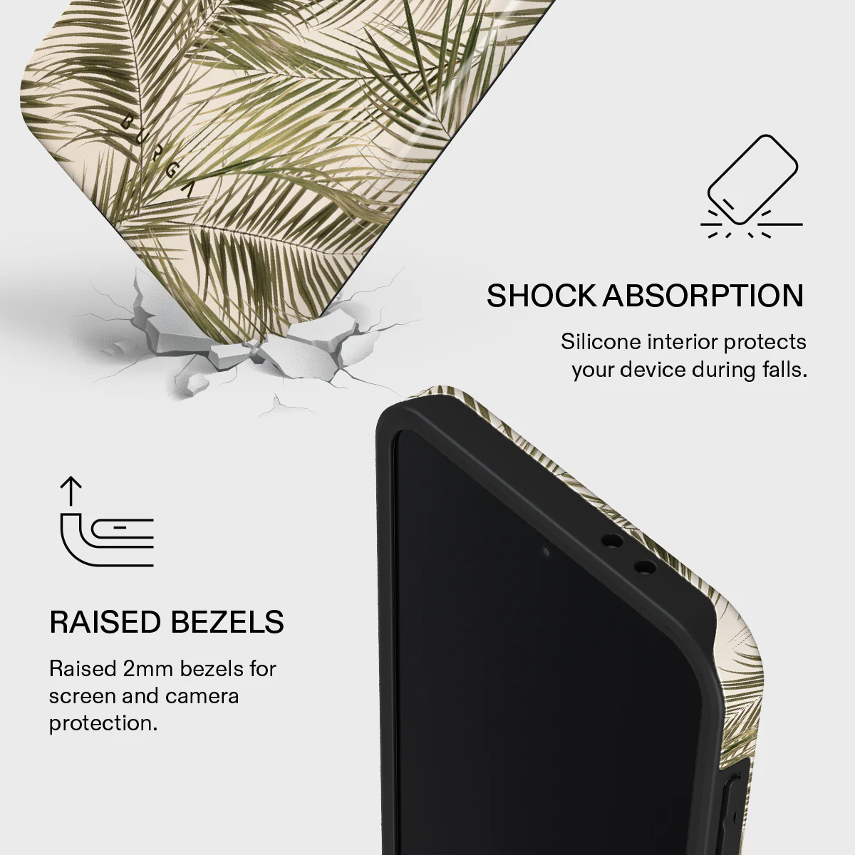 Happy Place - Palm Samsung Galaxy A37 5G Case - Image 4