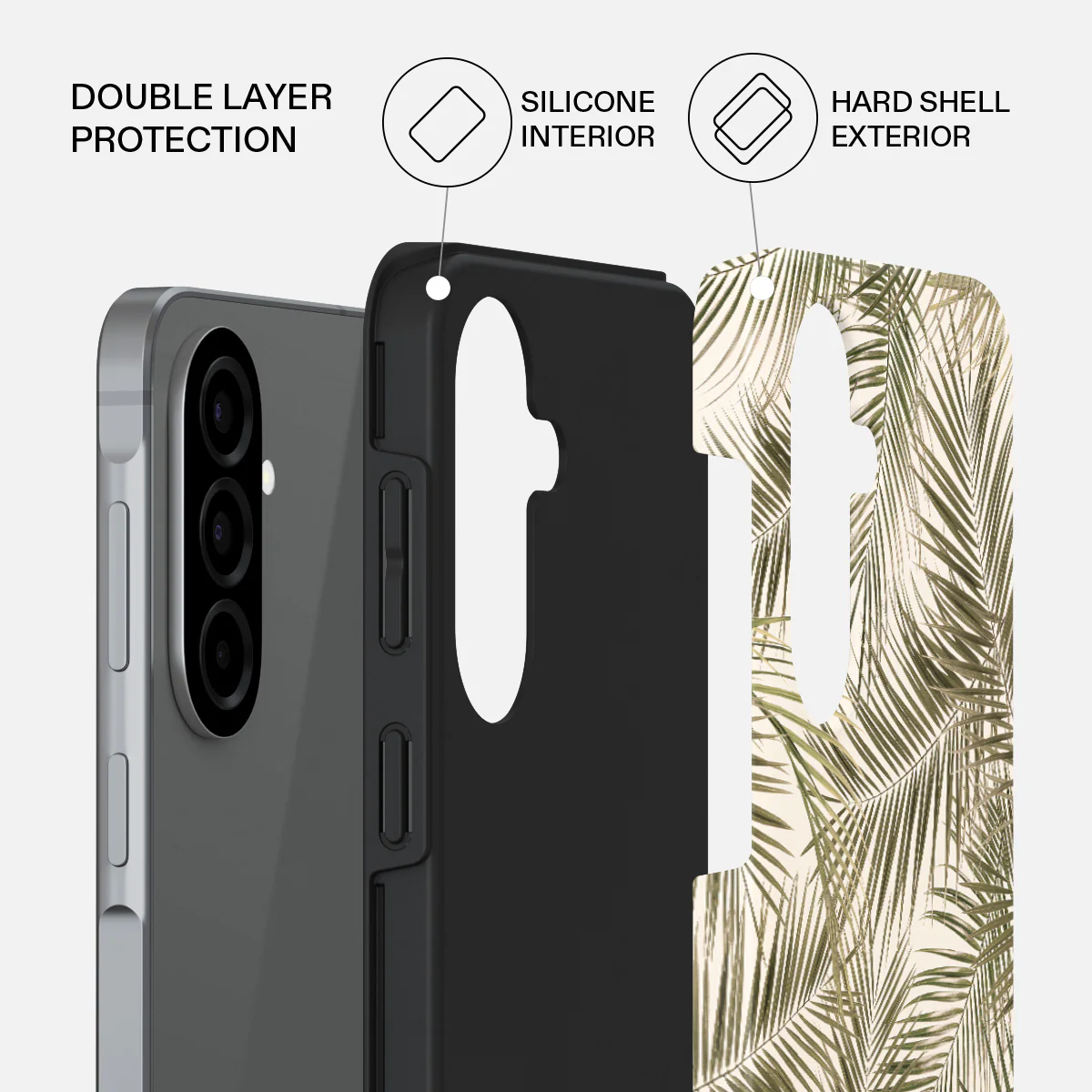 Happy Place - Palm Samsung Galaxy A57 5G Case - Image 2