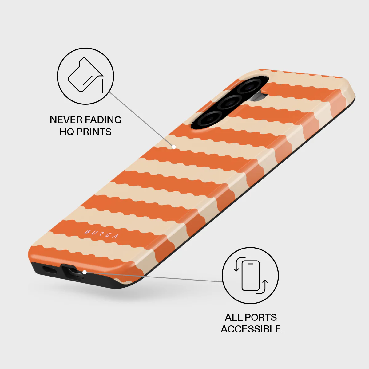 Papaya - Samsung Galaxy A57 5G Case - Image 3