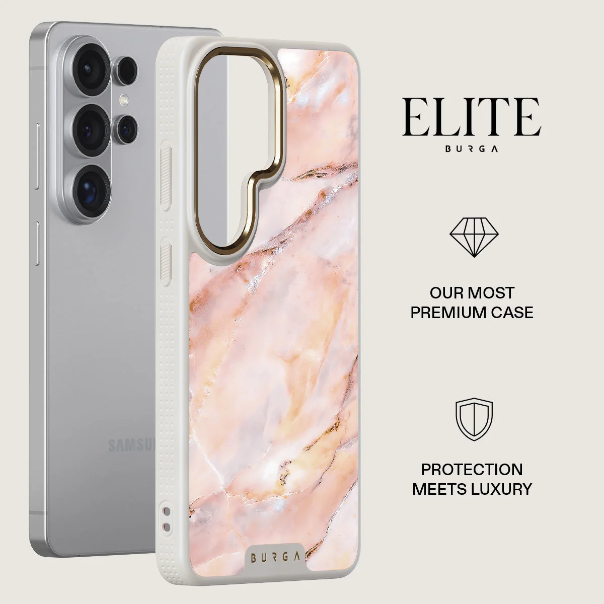 Morning Sunshine - Pastel Marble Samsung Galaxy S26 Ultra Case - Image 27