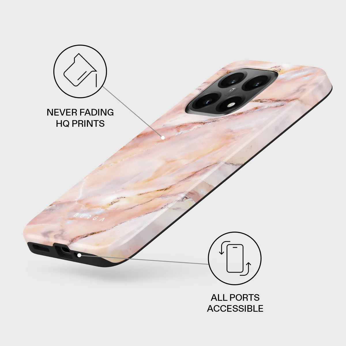Morning Sunshine - Pastel Marble Xiaomi 15T Case - Image 3
