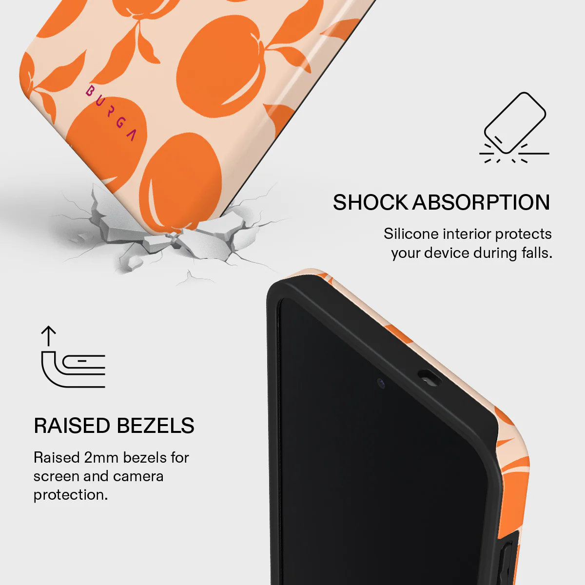 Peach Fuzz - Samsung Galaxy S25 FE Case - Image 4
