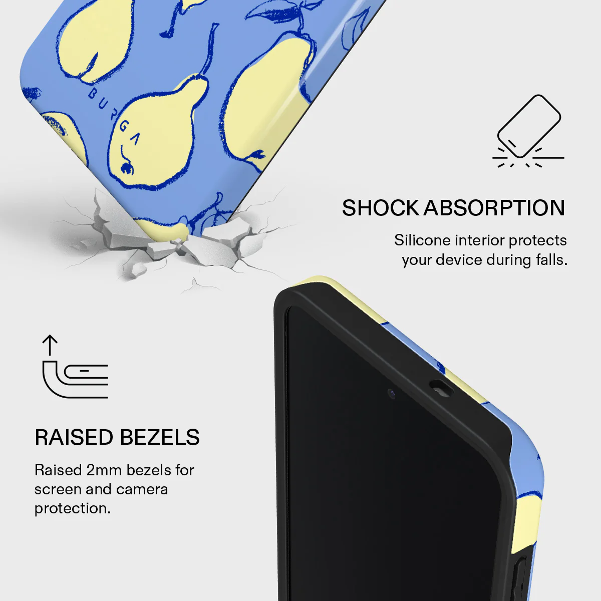 Pear Crush - Samsung Galaxy S25 FE Case - Image 4