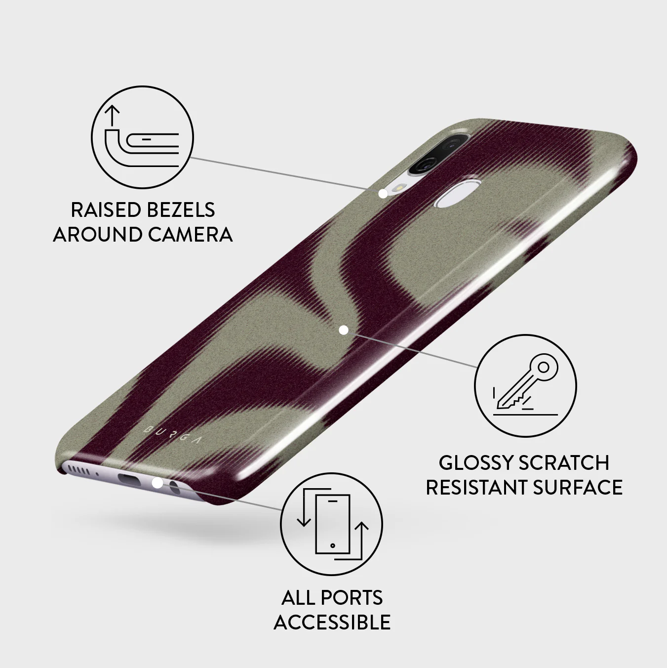 Phantom - Samsung Galaxy A40 Case - Image 3