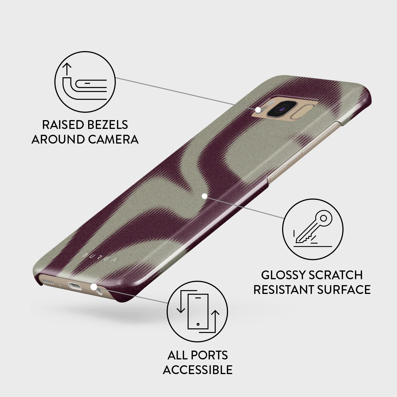 Phantom - Samsung Galaxy S8 Case - Image 3