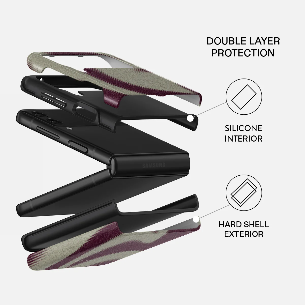 Phantom - Samsung Galaxy Z Flip 3 Case - Image 2