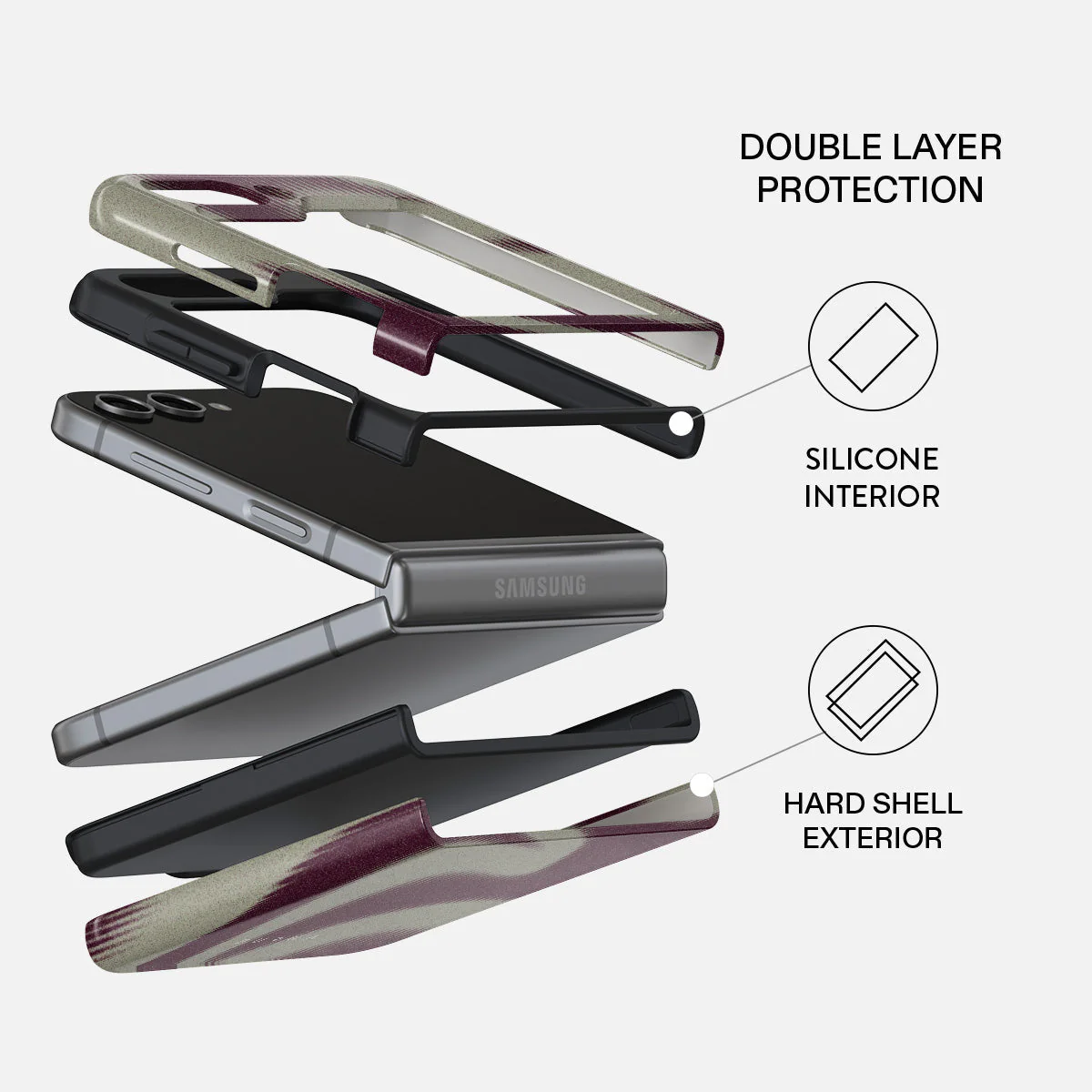 Phantom - Samsung Galaxy Z Flip 5 Case - Image 2