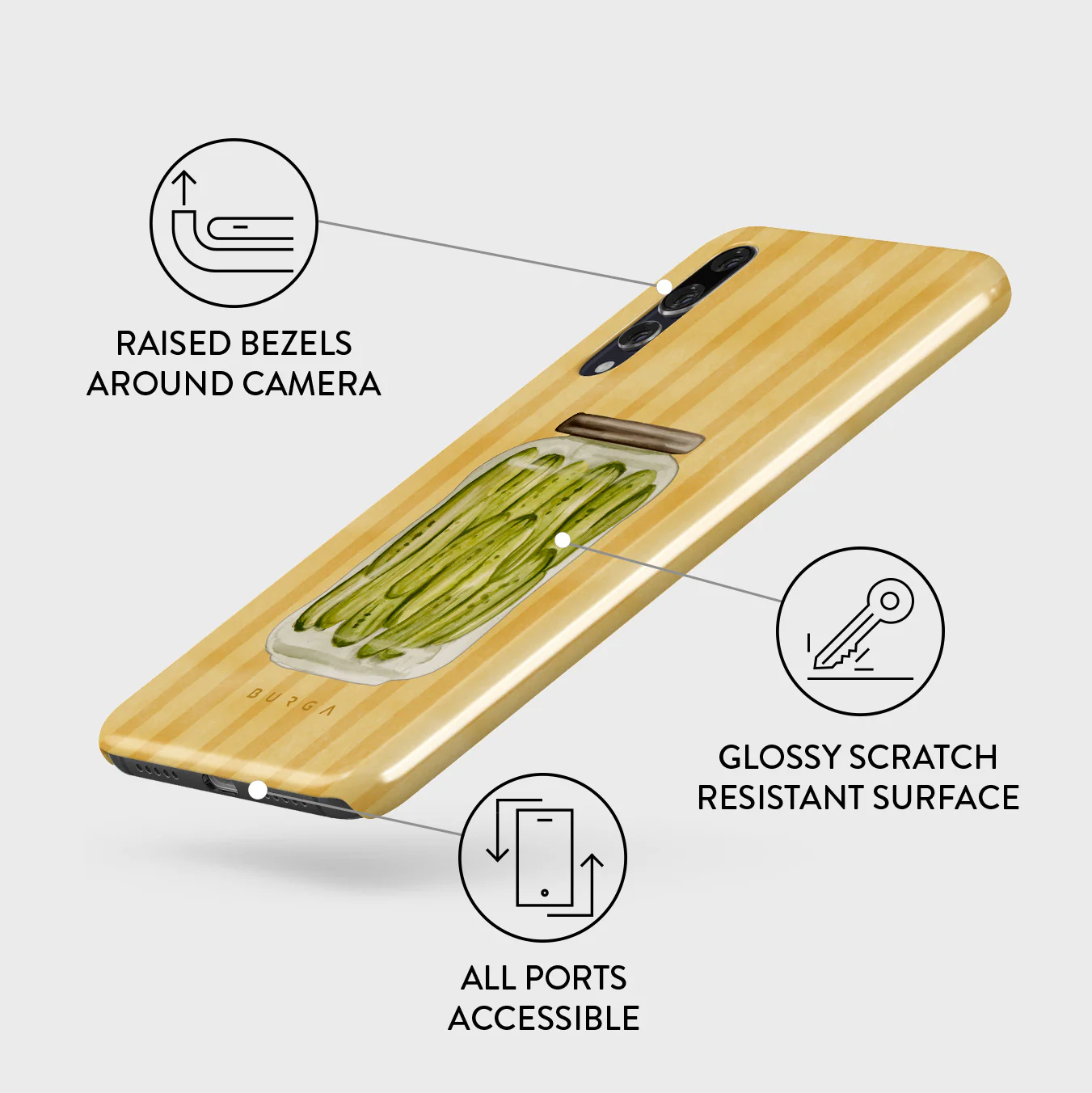 Pickled - Huawei P20 Case - Image 3