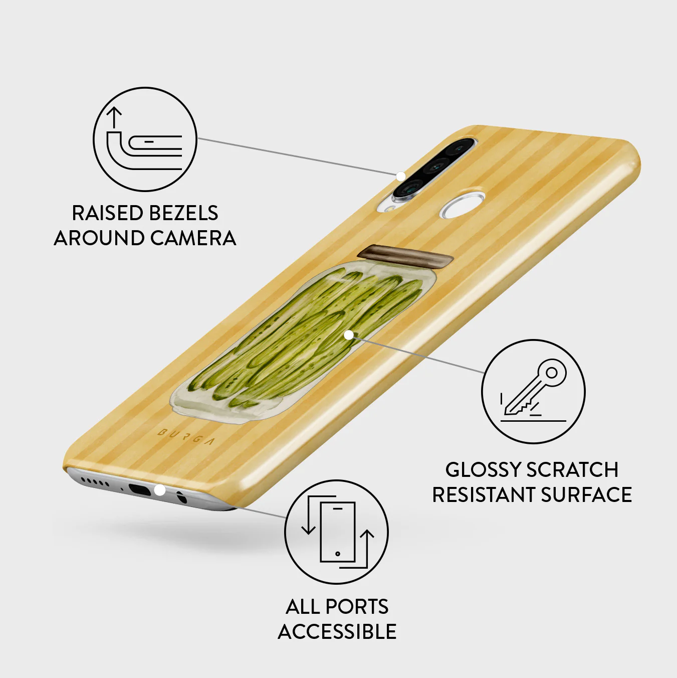 Pickled - Huawei P30 Lite Case - Image 3