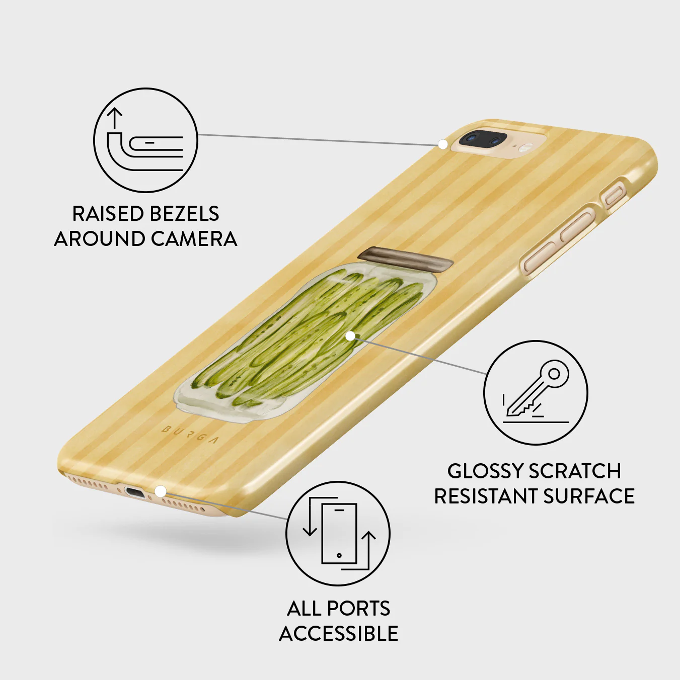Pickled - iPhone 7 Plus / 8 Plus Case - Image 3