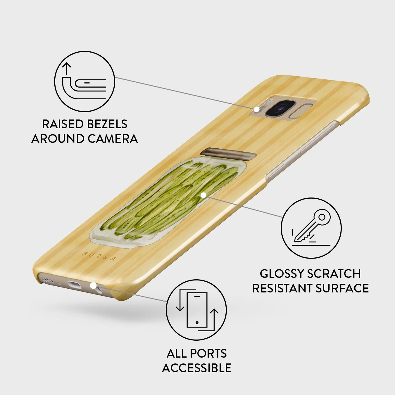 Pickled - Samsung Galaxy S8 Case - Image 3