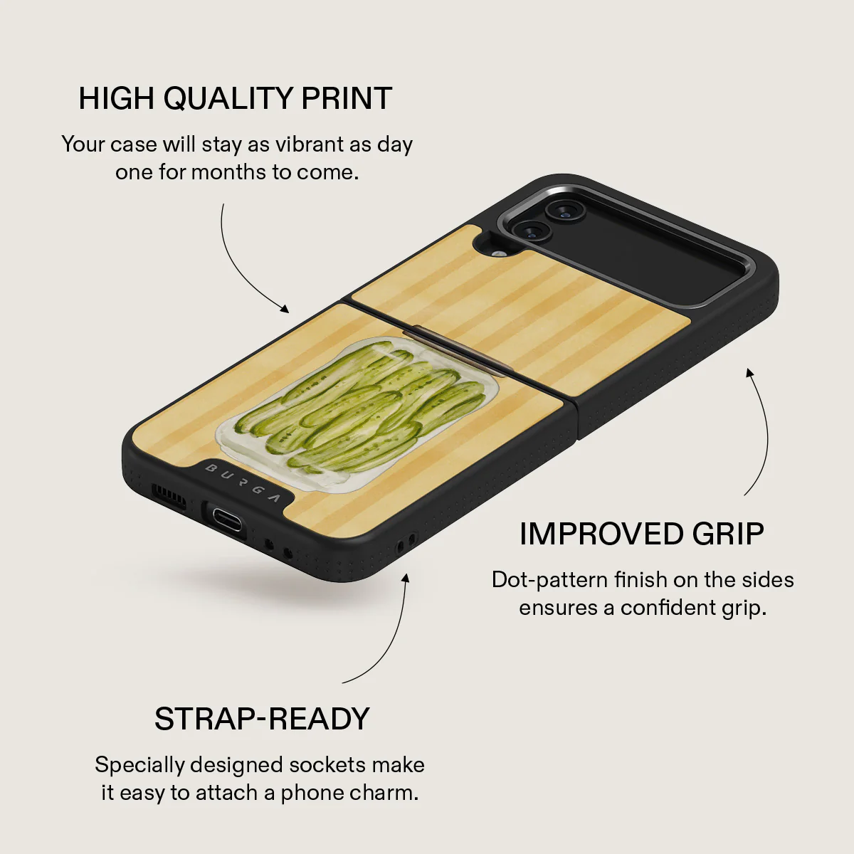 Pickled - Samsung Galaxy Z Flip 4 Case - Image 24