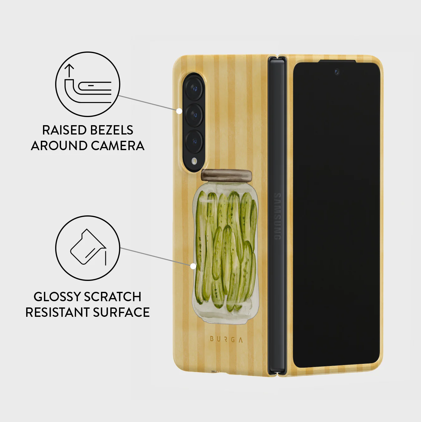 Pickled - Samsung Galaxy Z Fold 3 Case - Image 3