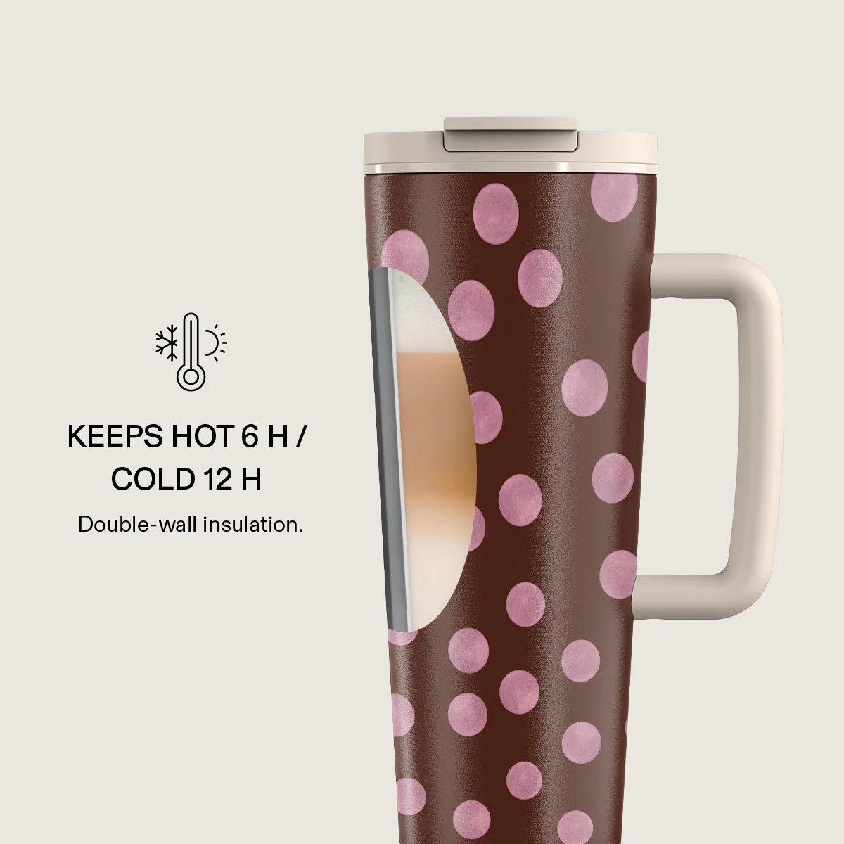 Pillow Talk - EasyGrip Travel Mug - Image 4