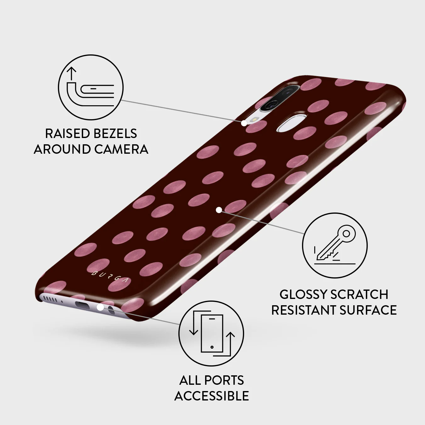 Pillow Talk - Samsung Galaxy A40 Case - Image 3