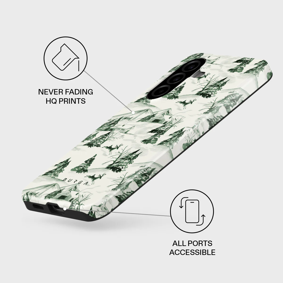 Pine Lodge - Samsung Galaxy A57 5G Case - Image 3