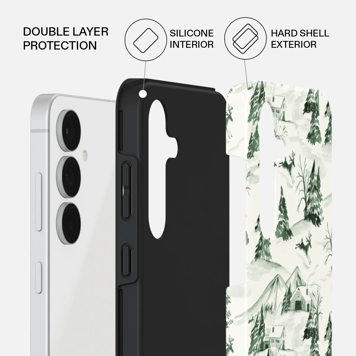 Pine Lodge - Samsung Galaxy S25 FE Case - Image 2