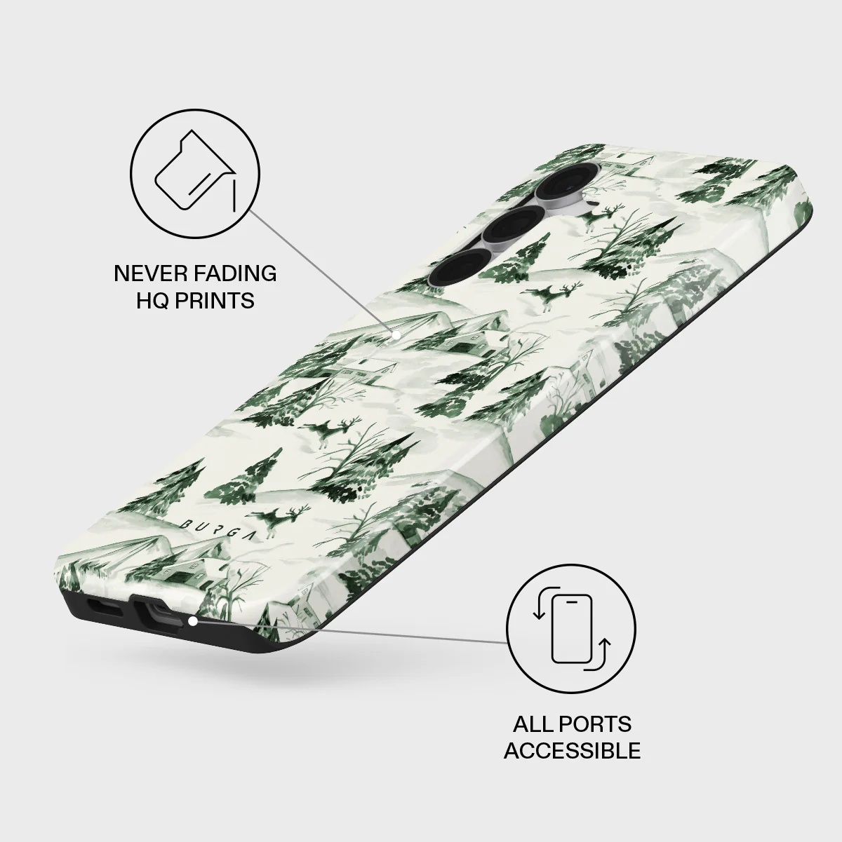 Pine Lodge - Samsung Galaxy S25 FE Case - Image 3