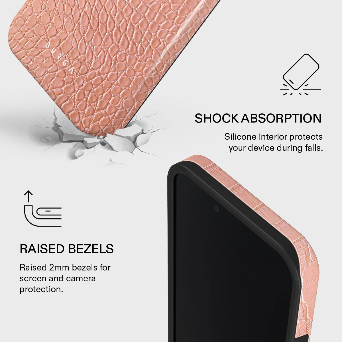Pink Croco - iPhone 17e Case - Image 4
