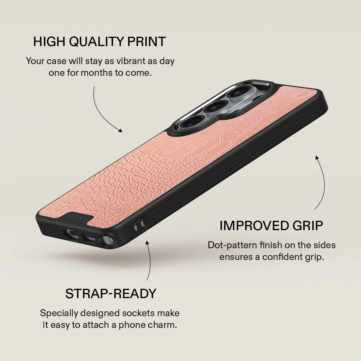 Pink Croco - Samsung Galaxy S26 Ultra Case - Image 16