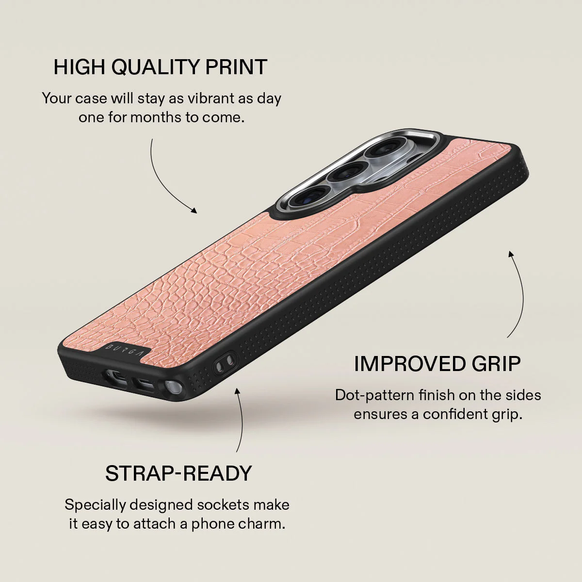 Pink Croco - Samsung Galaxy S26 Ultra Case - Image 23