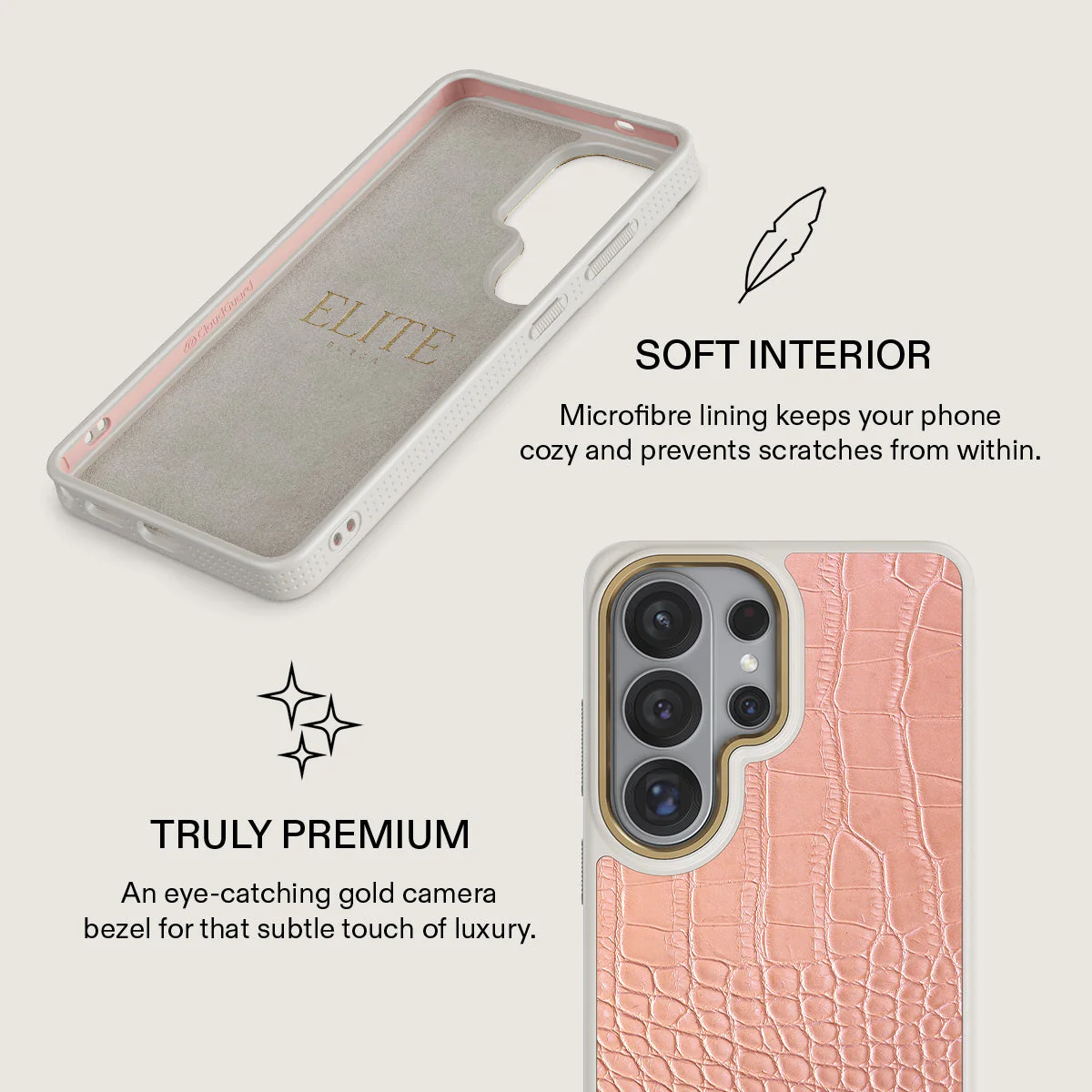 Pink Croco - Samsung Galaxy S26 Ultra Case - Image 31