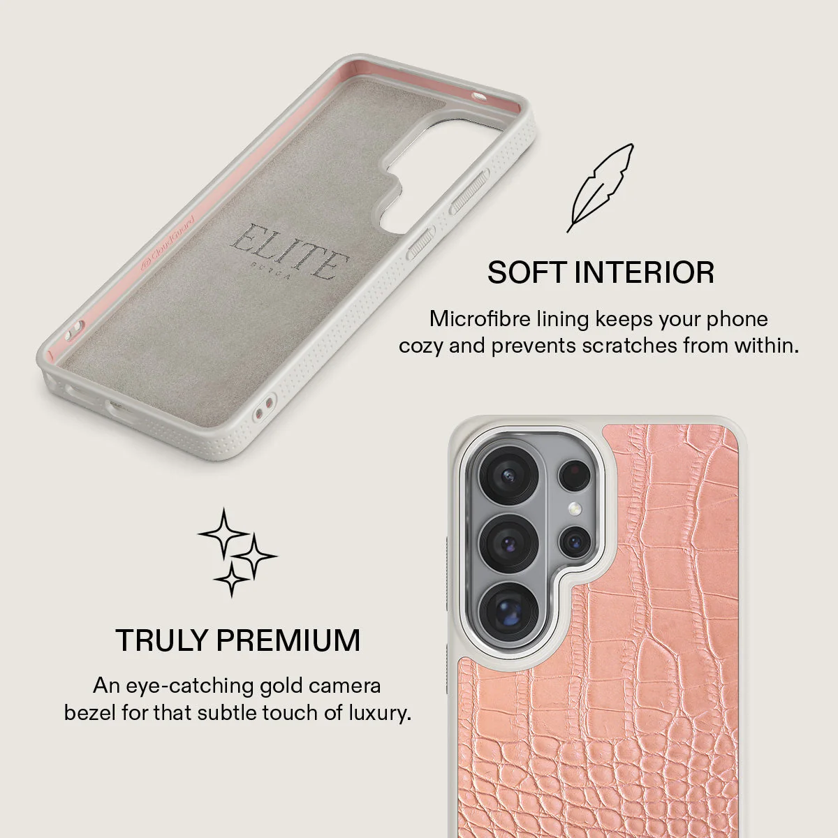 Pink Croco - Samsung Galaxy S26 Ultra Case - Image 38
