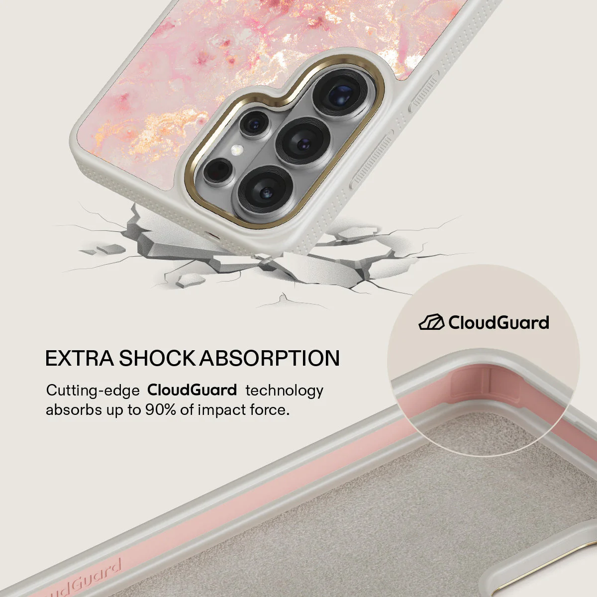 Golden Coral - Pink Samsung Galaxy S26 Ultra Case - Image 28