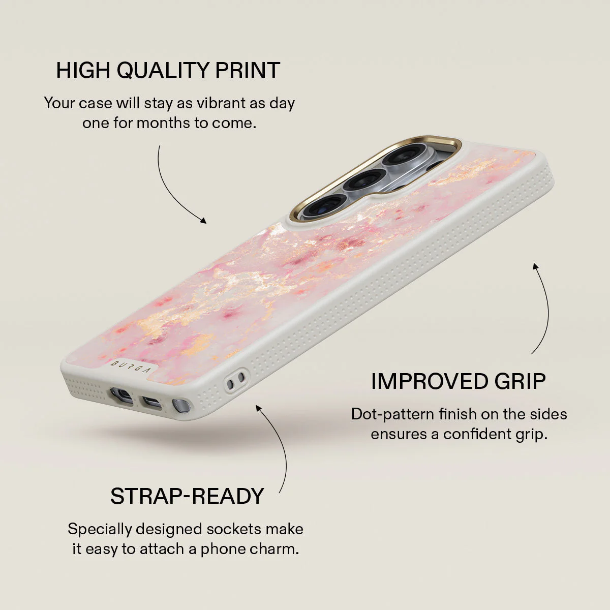 Golden Coral - Pink Samsung Galaxy S26 Ultra Case - Image 30