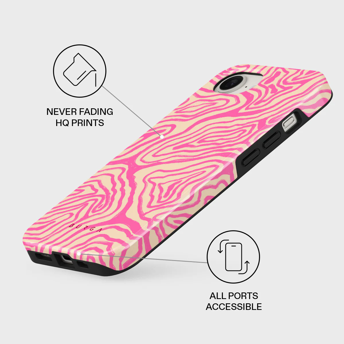 Pink Shores - iPhone 17e Case - Image 3