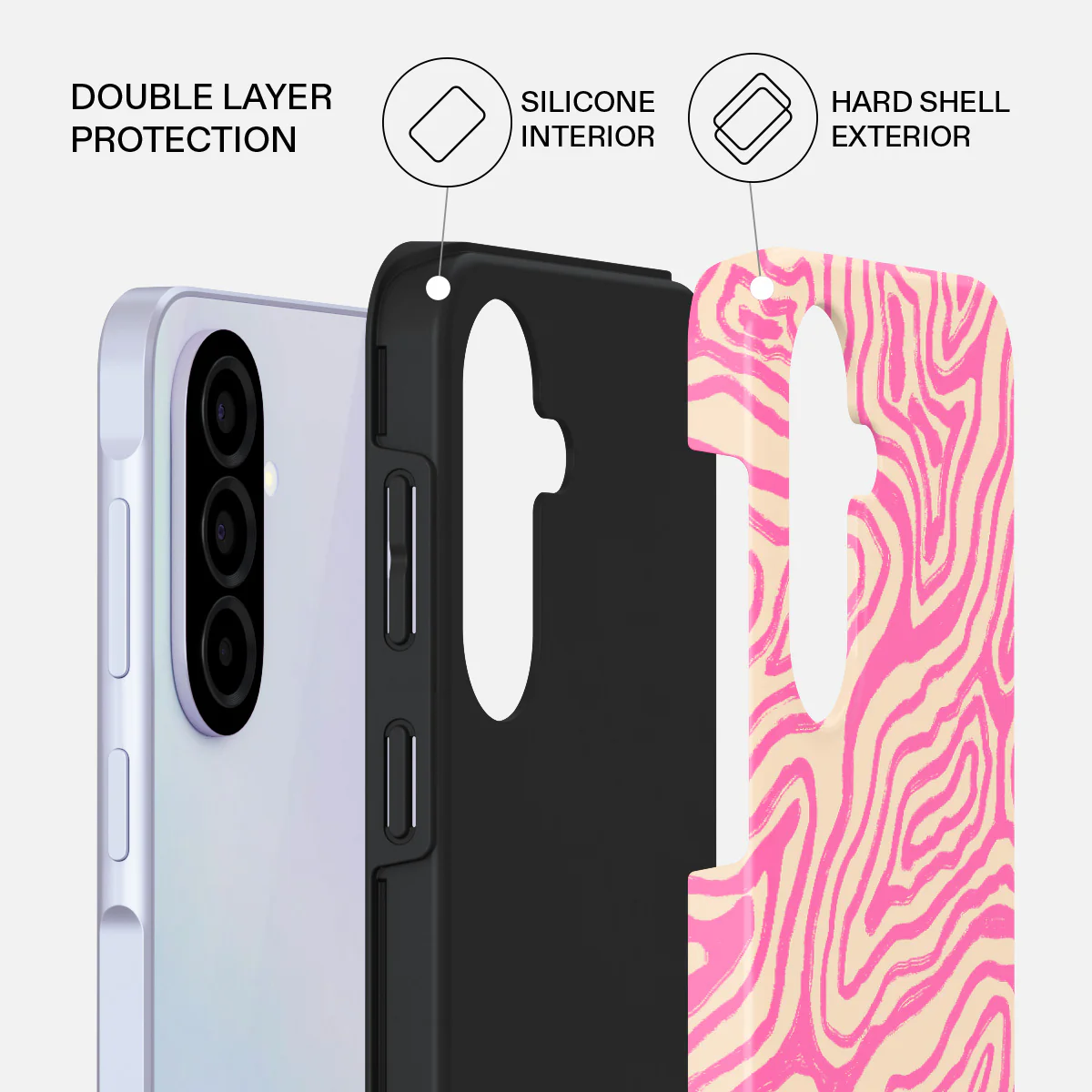 Pink Shores - Samsung Galaxy A37 5G Case - Image 2