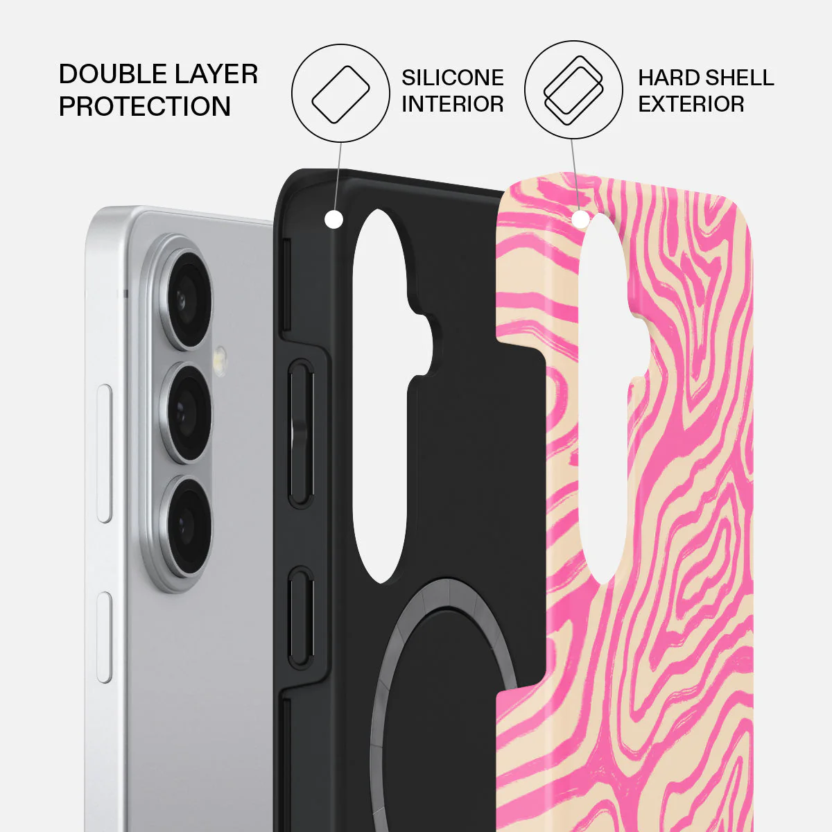 Pink Shores - Samsung Galaxy S26 Case - Image 2