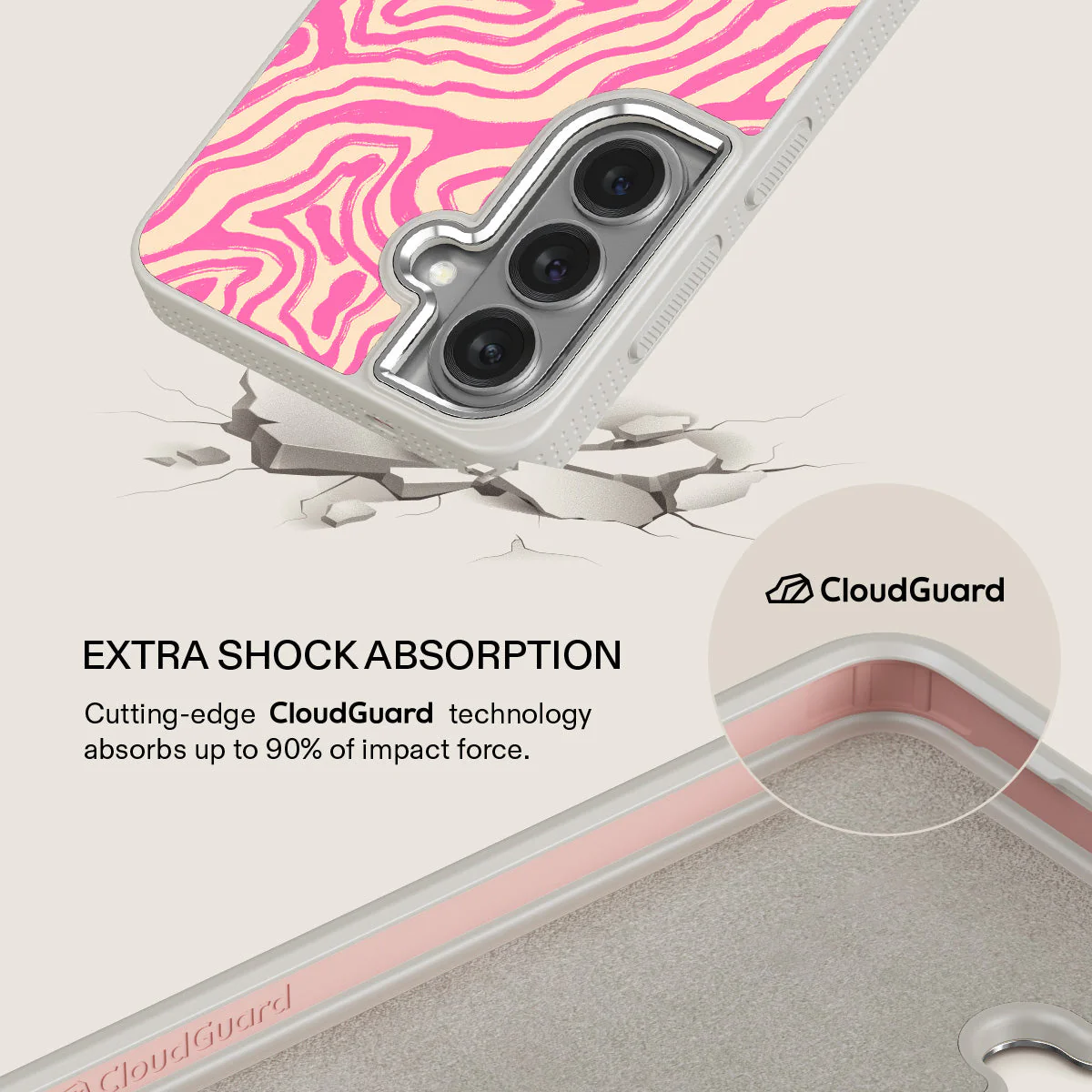 Pink Shores - Samsung Galaxy S26 Case - Image 35