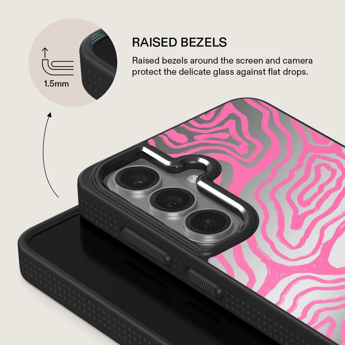 Pink Shores - Samsung Galaxy S26 Case - Image 52