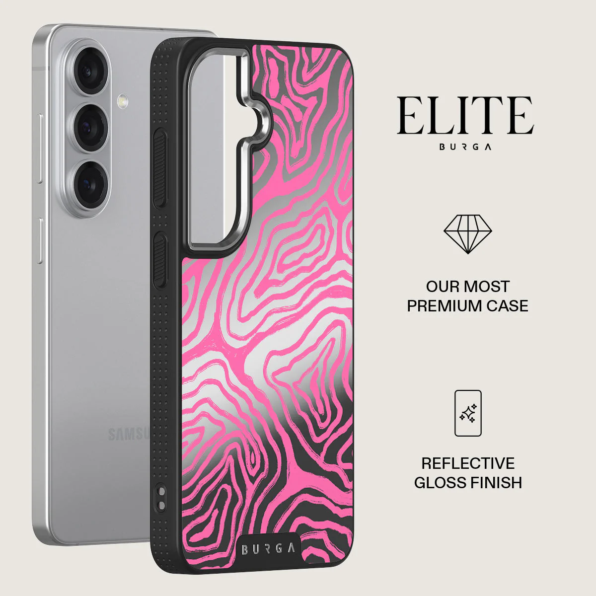 Pink Shores - Samsung Galaxy S26 Case - Image 57