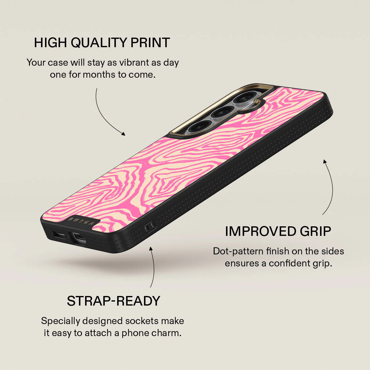 Pink Shores - Samsung Galaxy S26 Case - Image 9